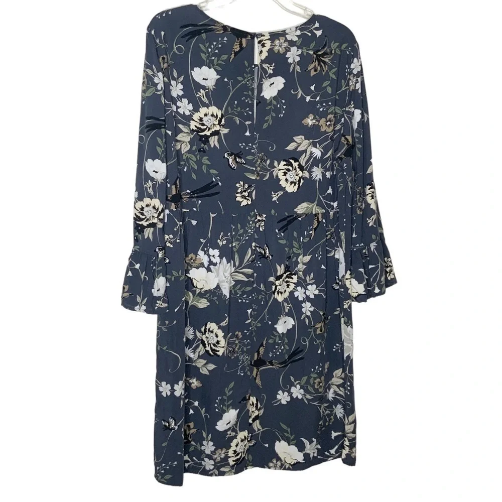 OLD Navy grey long sleeve shift dress. Size L